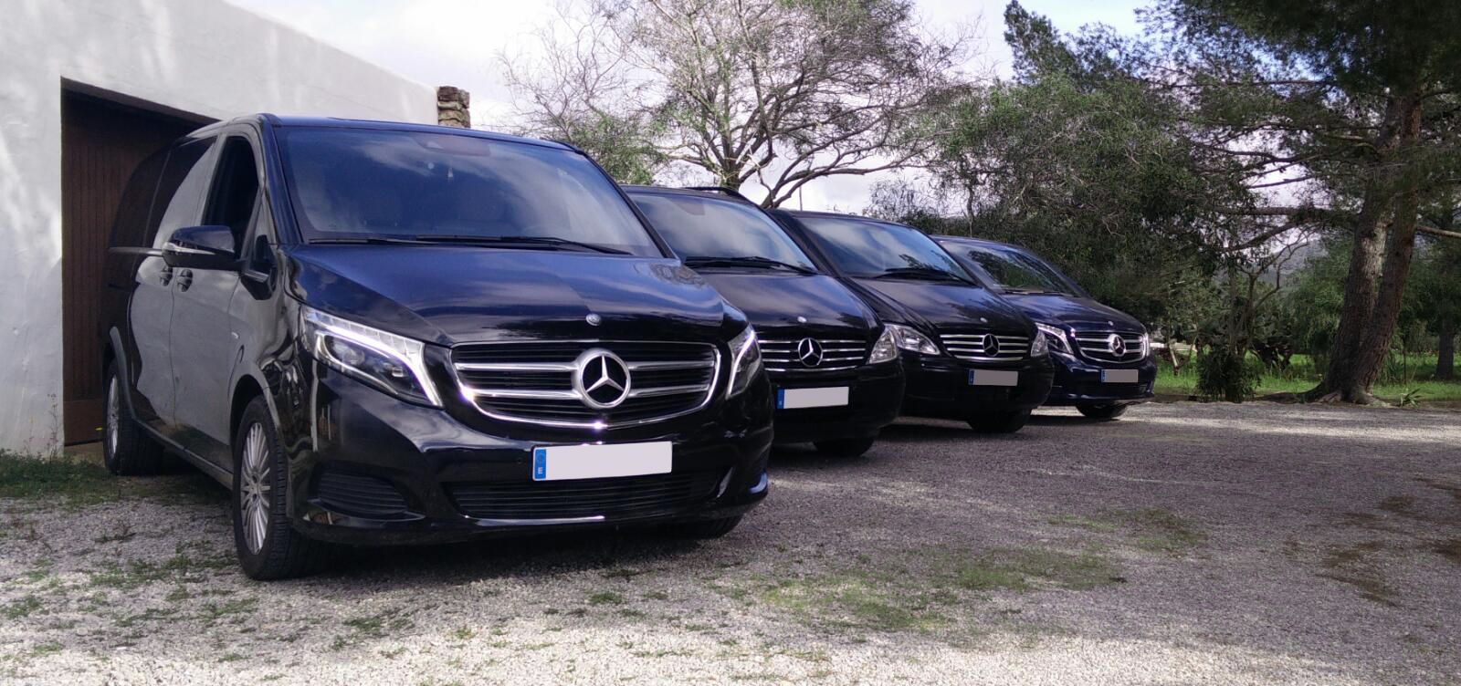 Mercedes at the village